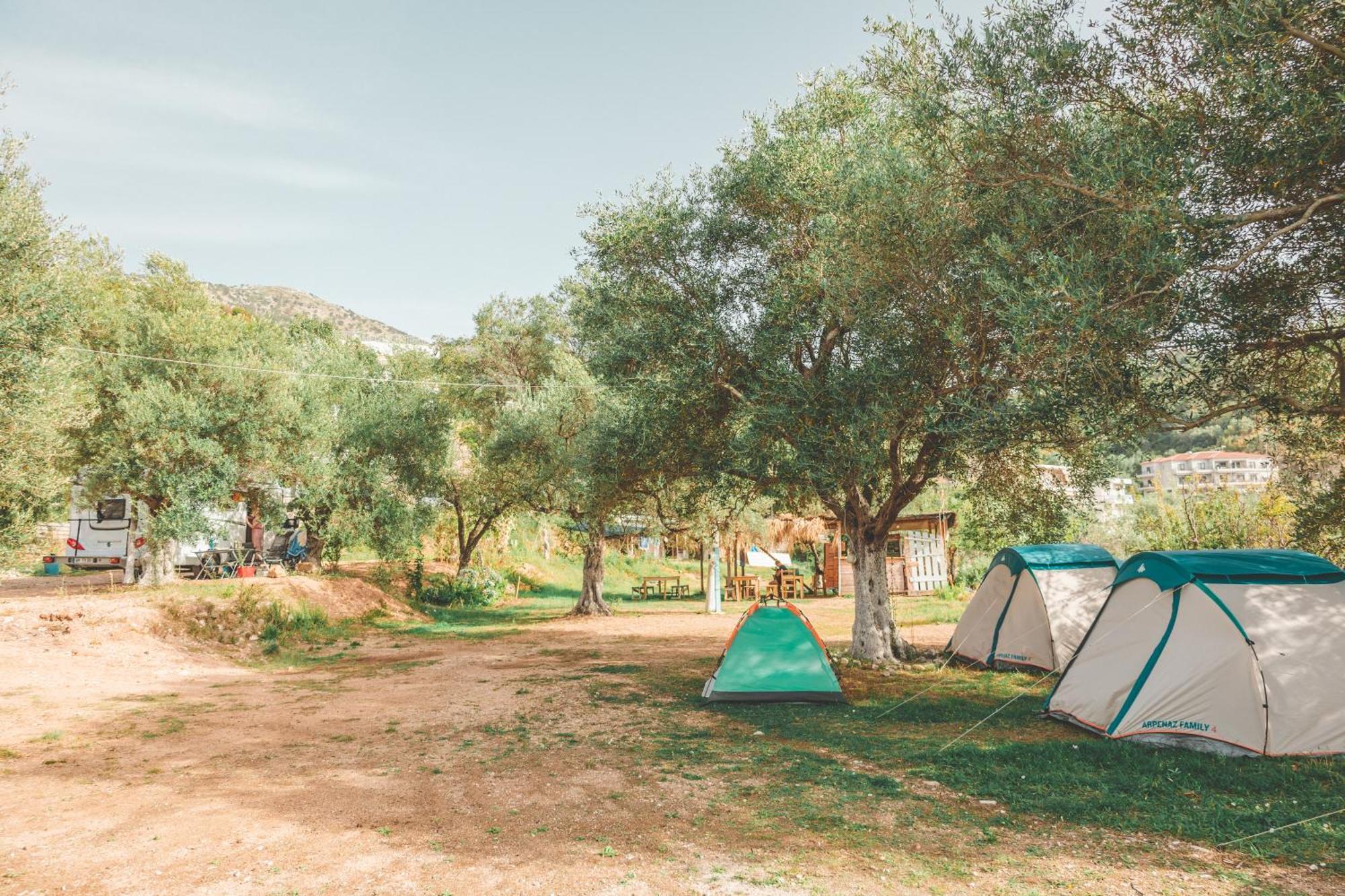 Olive Camping Otel Himarë Dış mekan fotoğraf