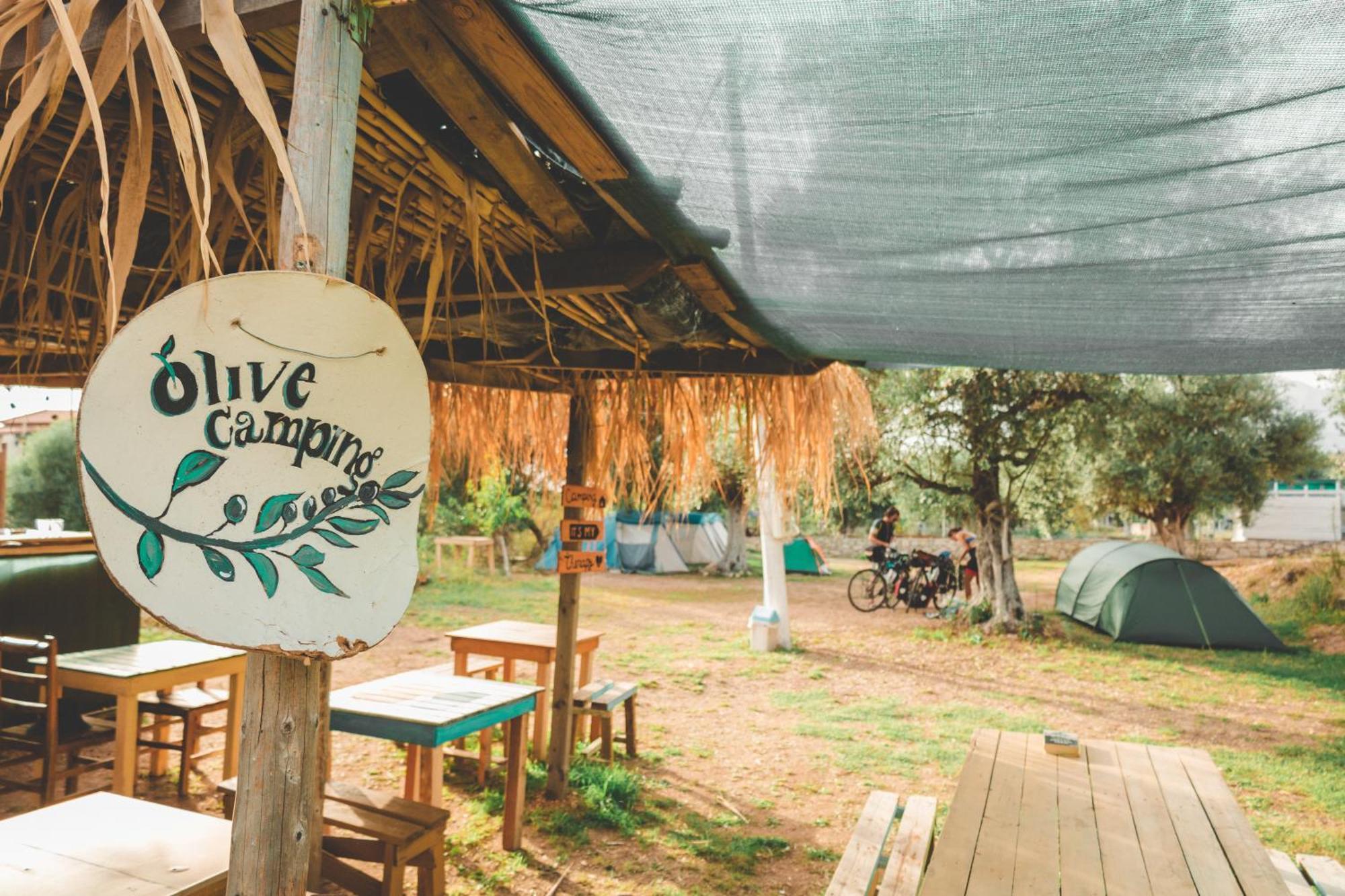 Olive Camping Otel Himarë Dış mekan fotoğraf