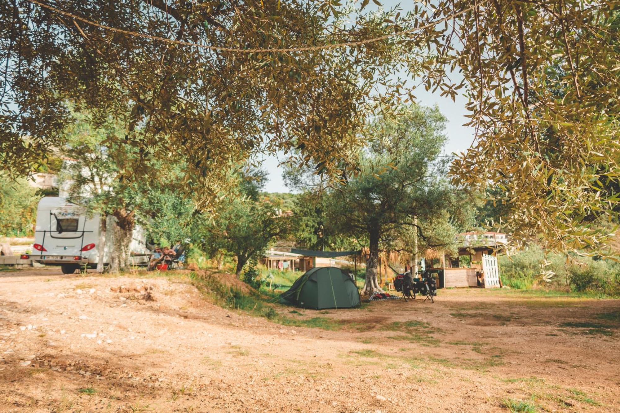 Olive Camping Otel Himarë Dış mekan fotoğraf