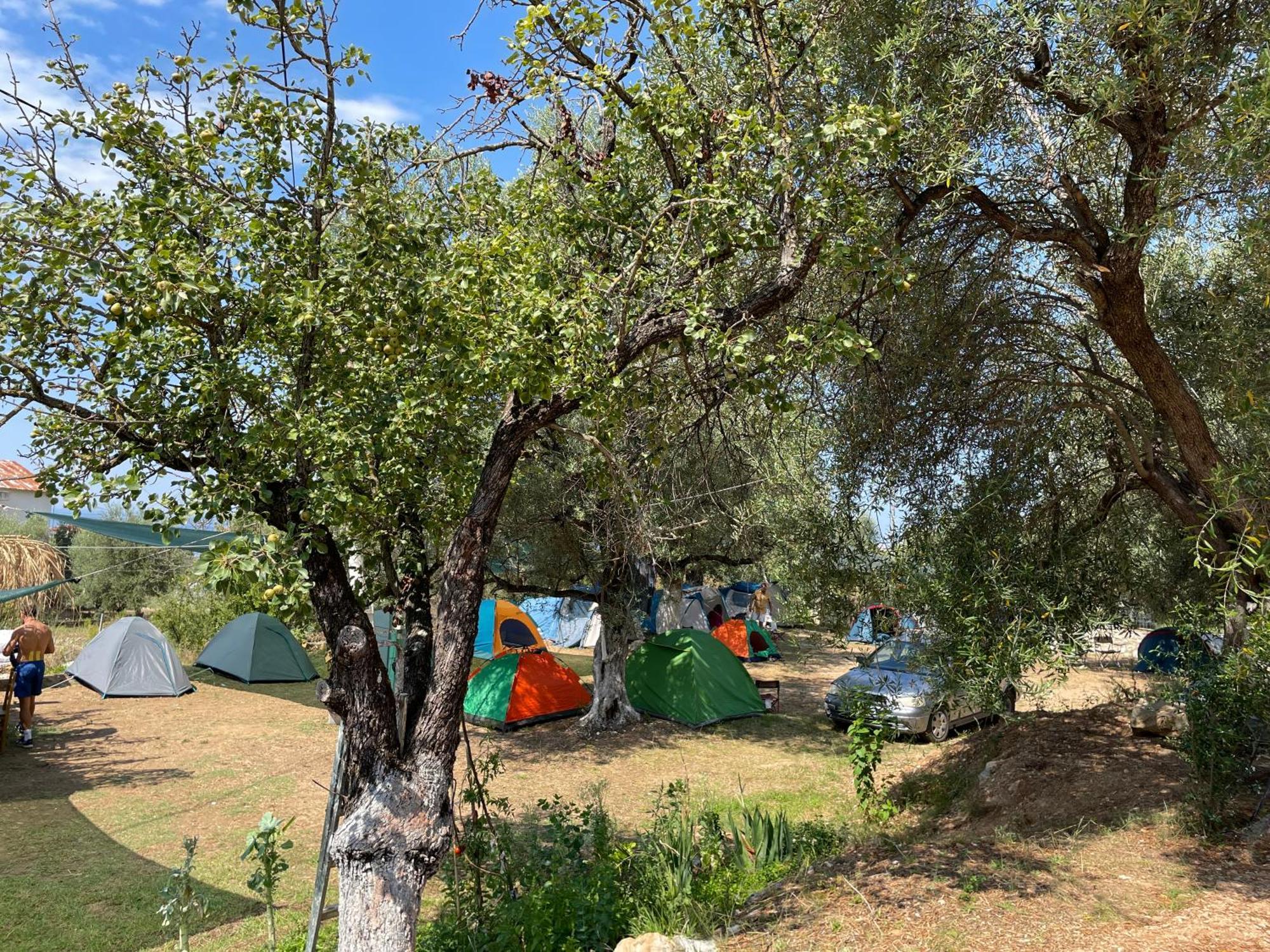 Olive Camping Otel Himarë Dış mekan fotoğraf