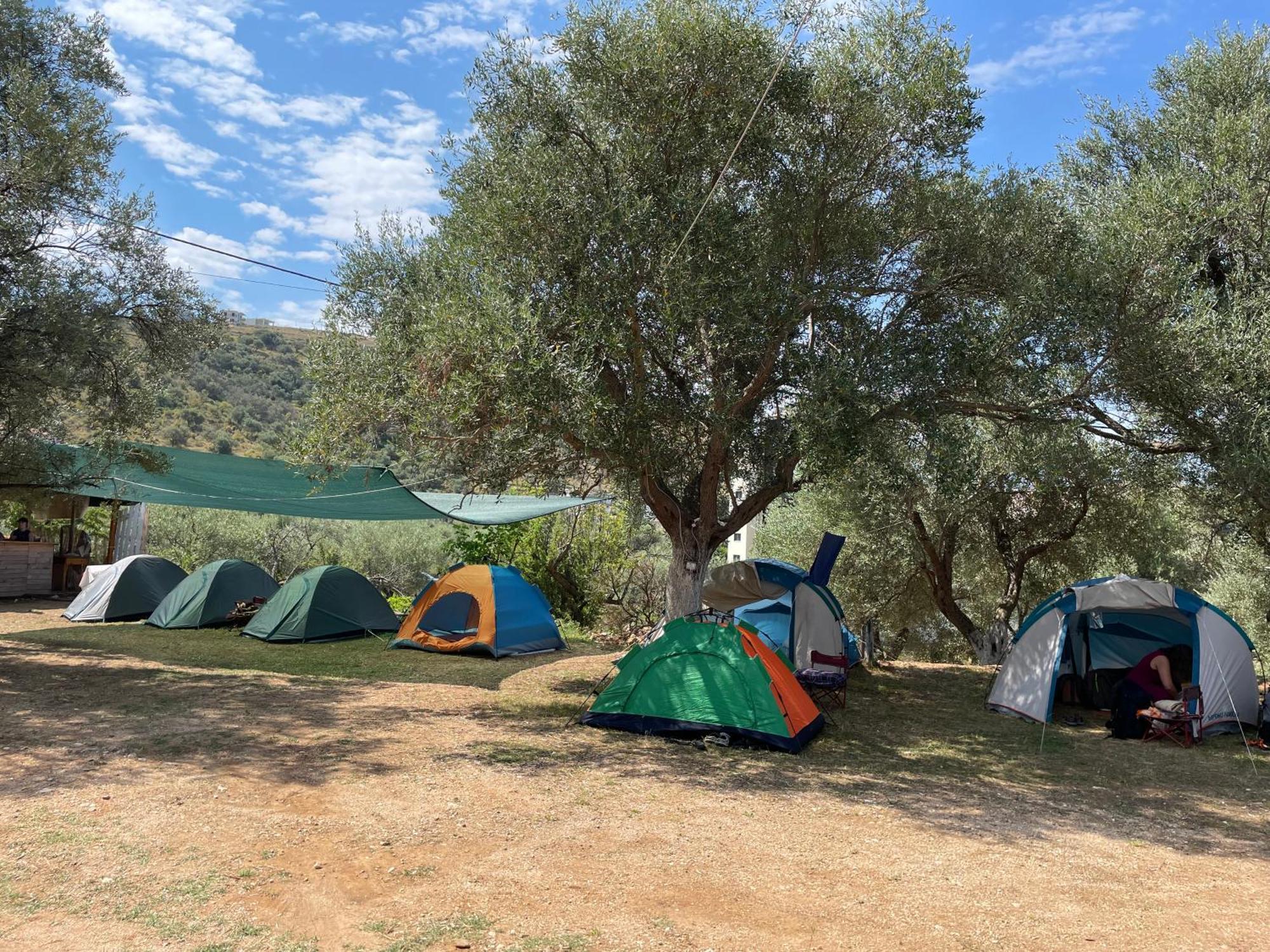 Olive Camping Otel Himarë Dış mekan fotoğraf